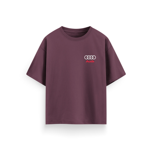 Audi SQ5 - Maroon - Oversized T-Shirt