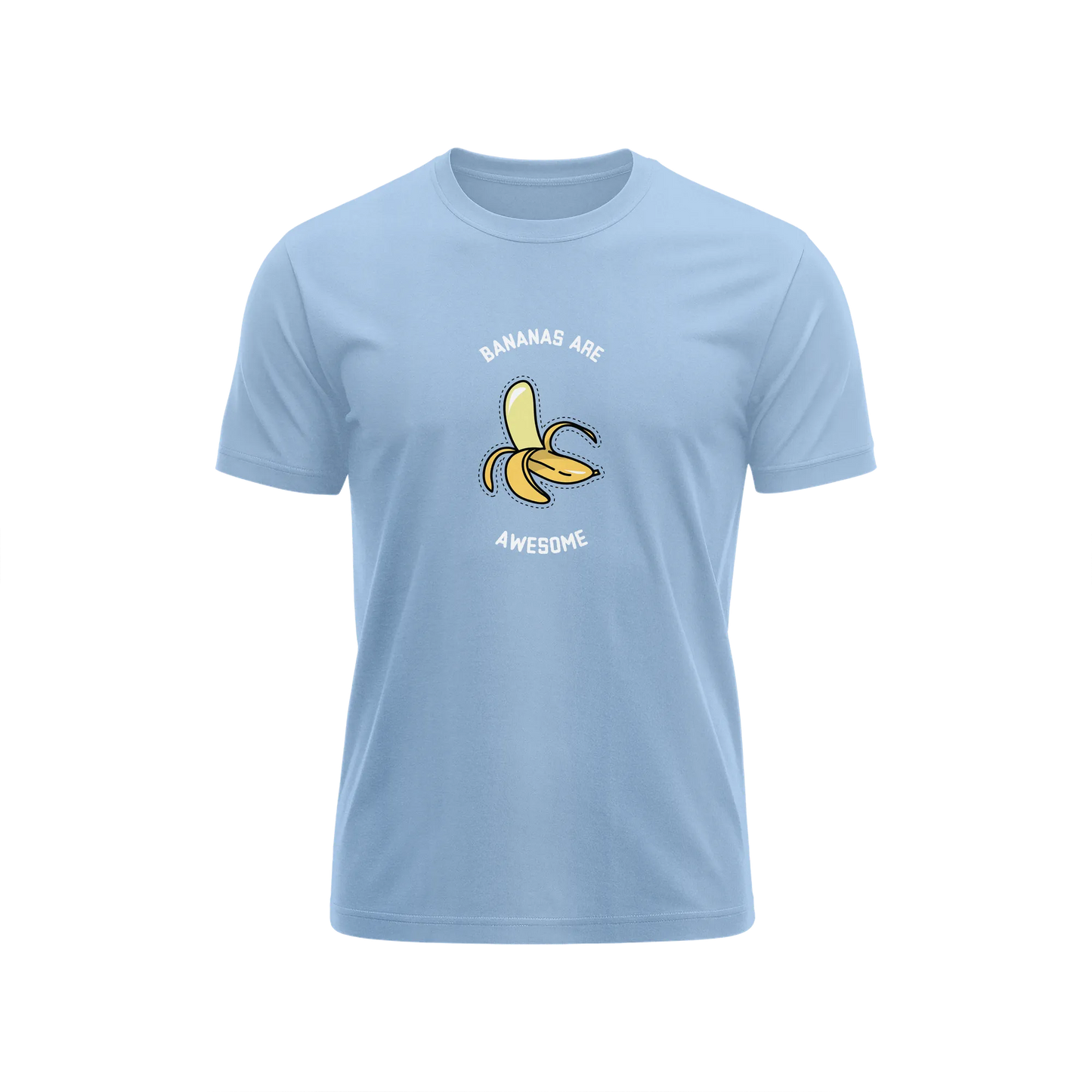 Bananas Are Awesome - Baby Blue - T-Shirt