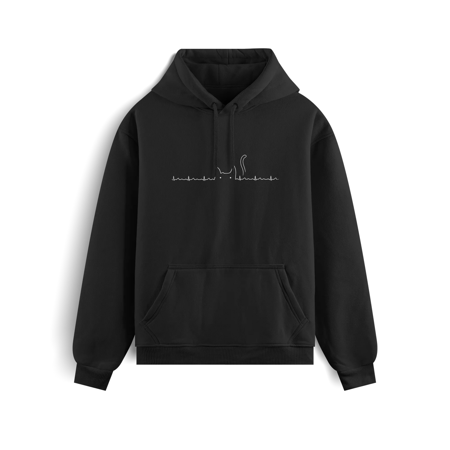 Cat - Black - Hoodie