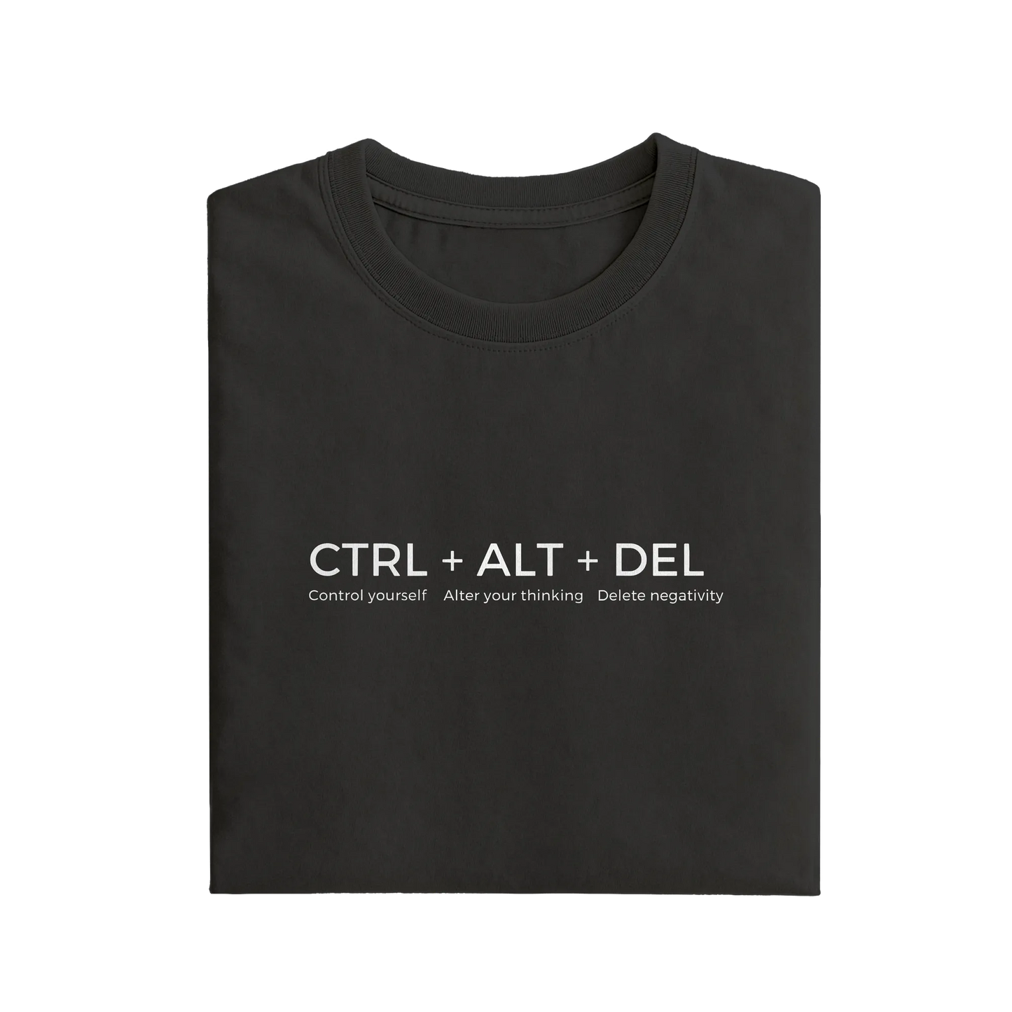Ctrl Alt Del - Black - T-Shirt