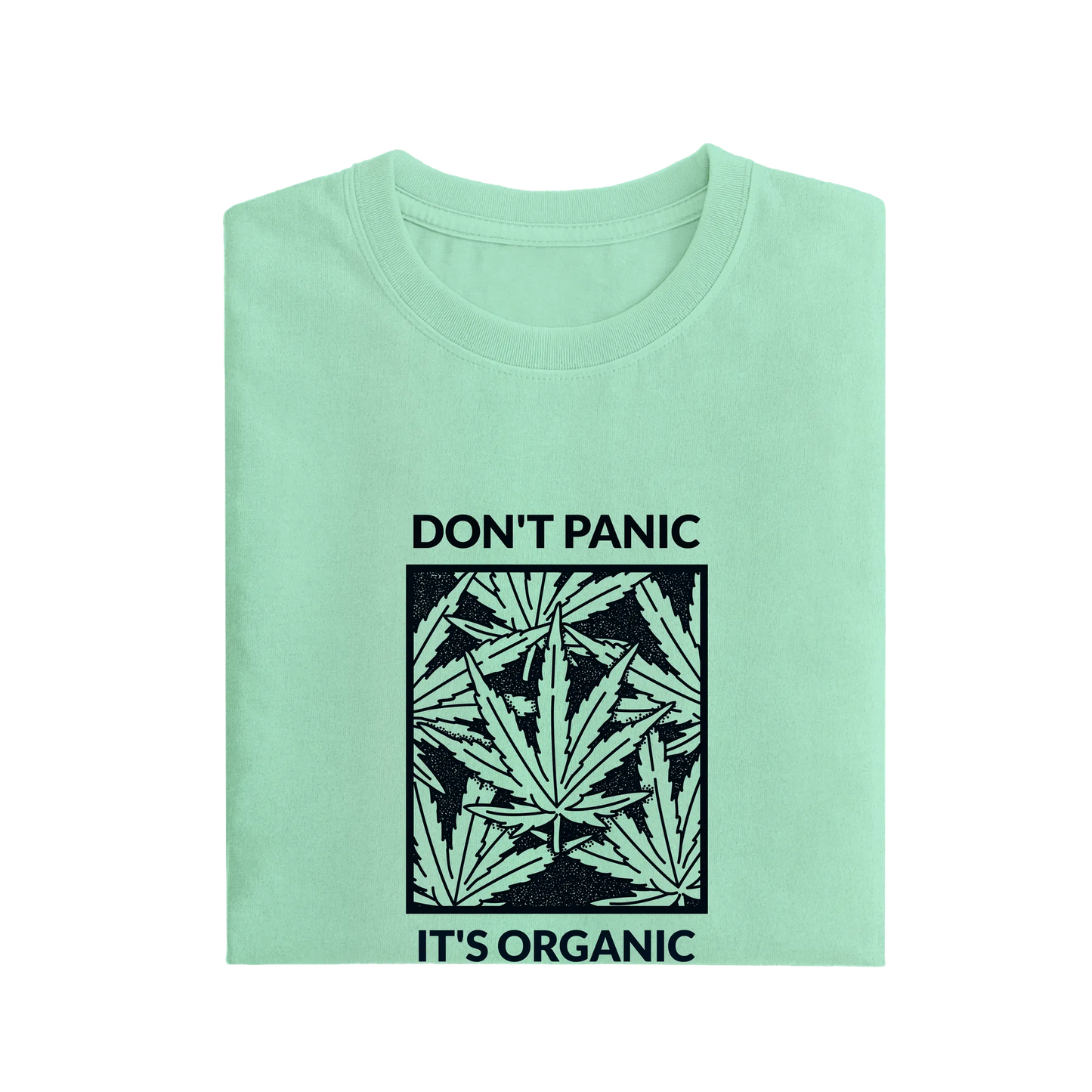Don't Panic It's Organic - Mint - T-Shirt