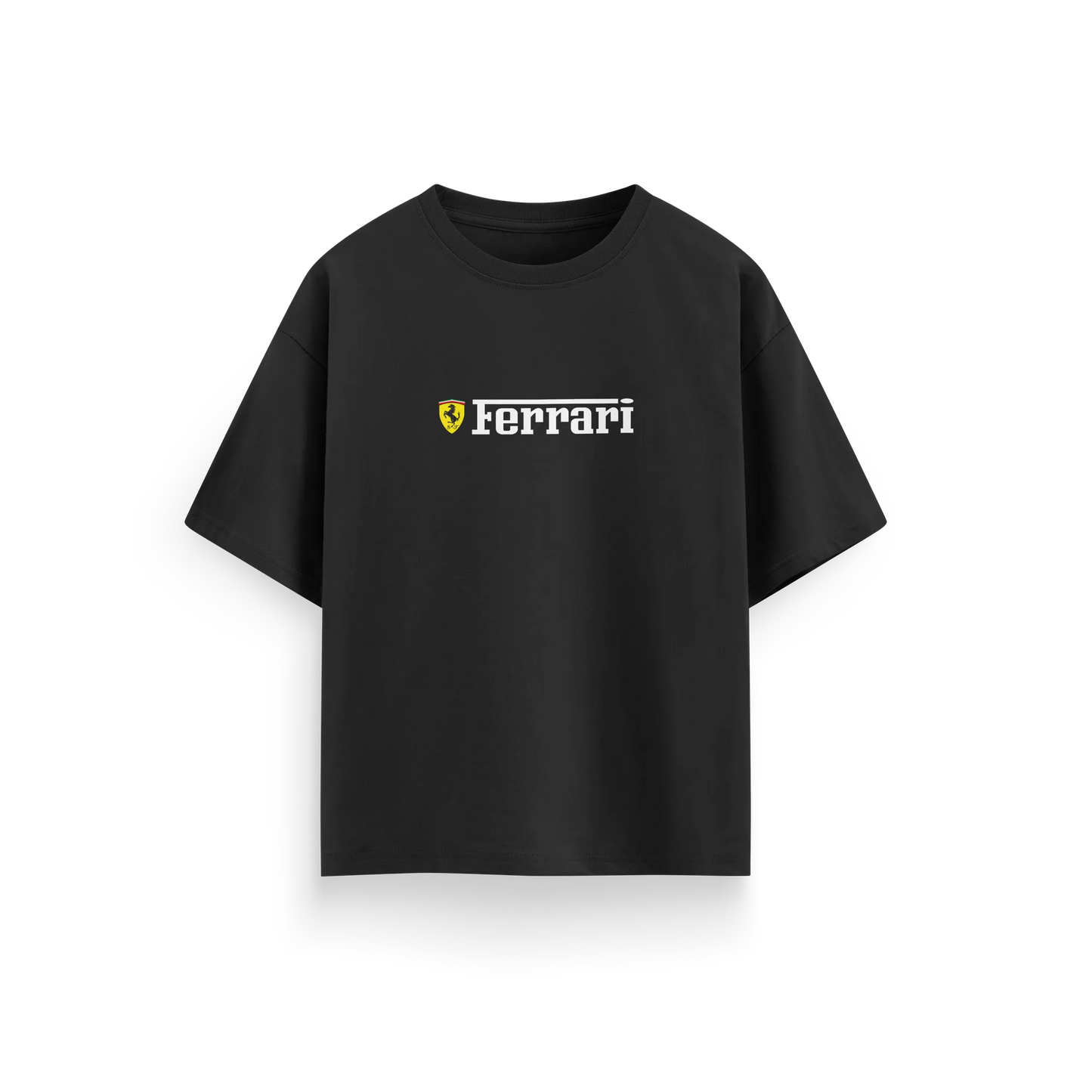 Ferrari SF25 - Black - Oversized T-Shirt