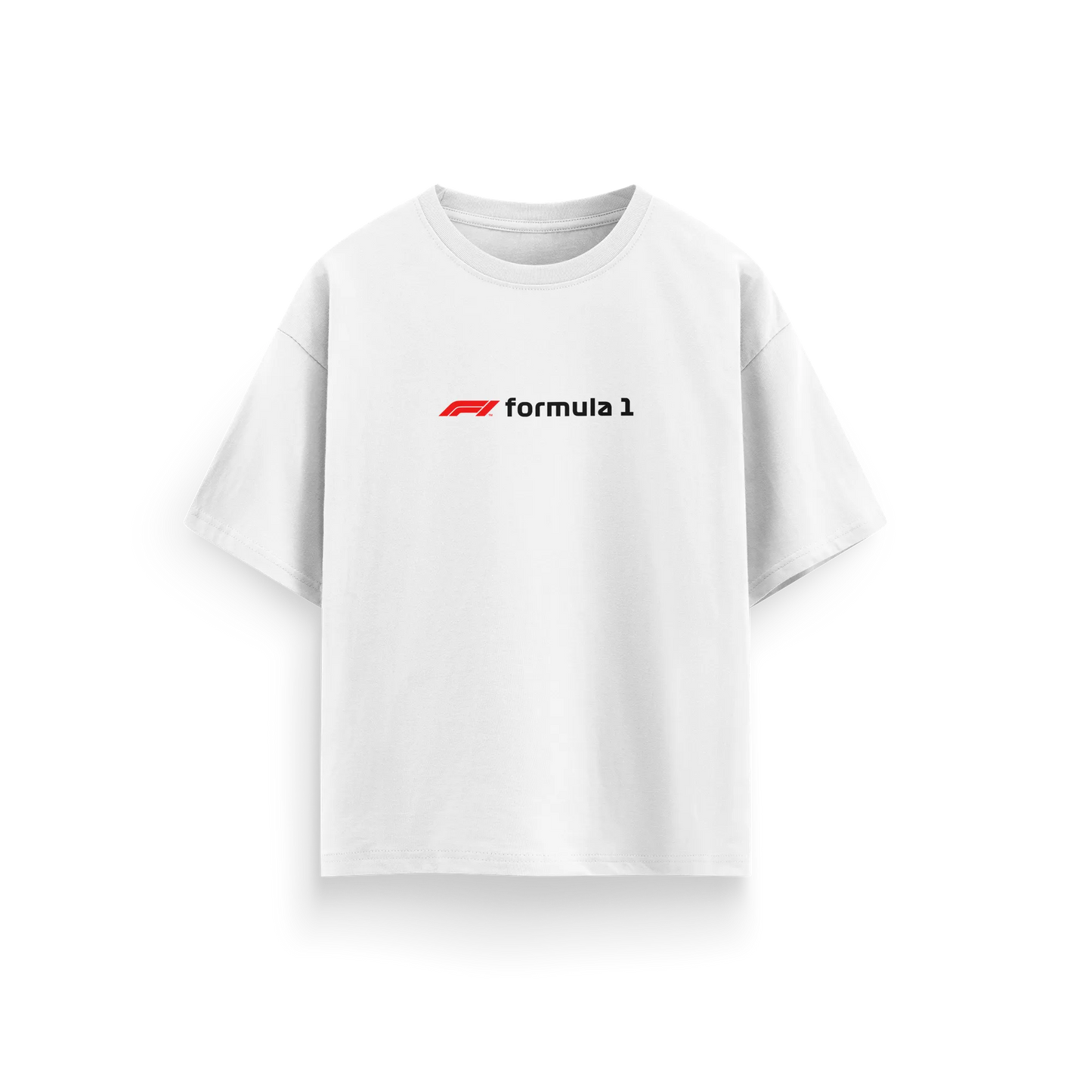 Ferrari Formula1 Team - White - Oversized T-Shirt