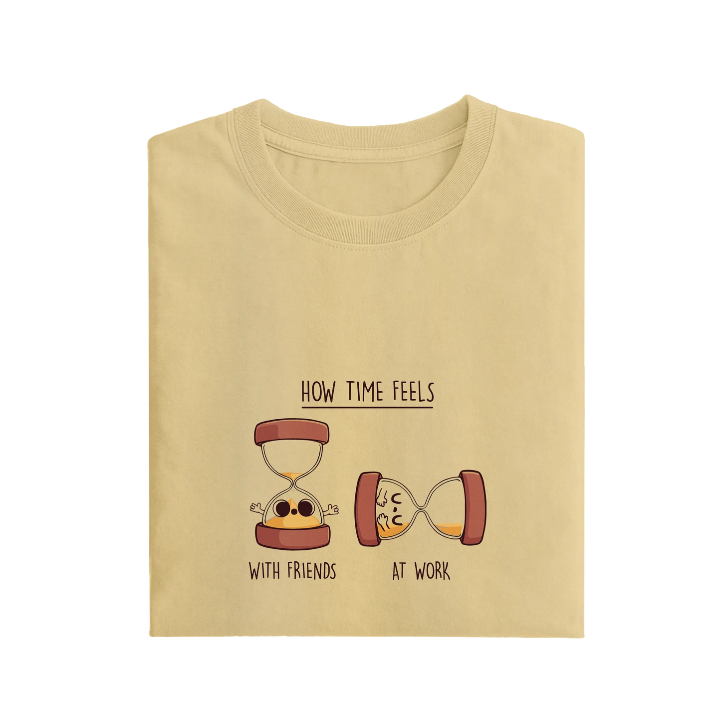 How Time Feels - Beige - T-Shirt