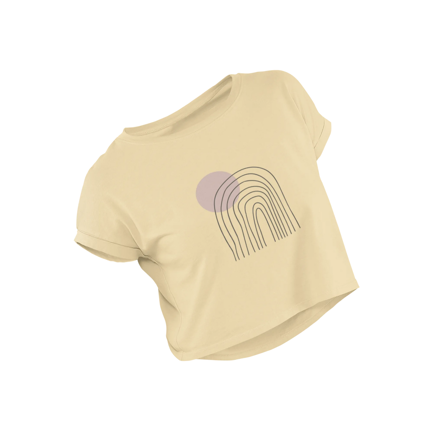 I - Beige - Croptop