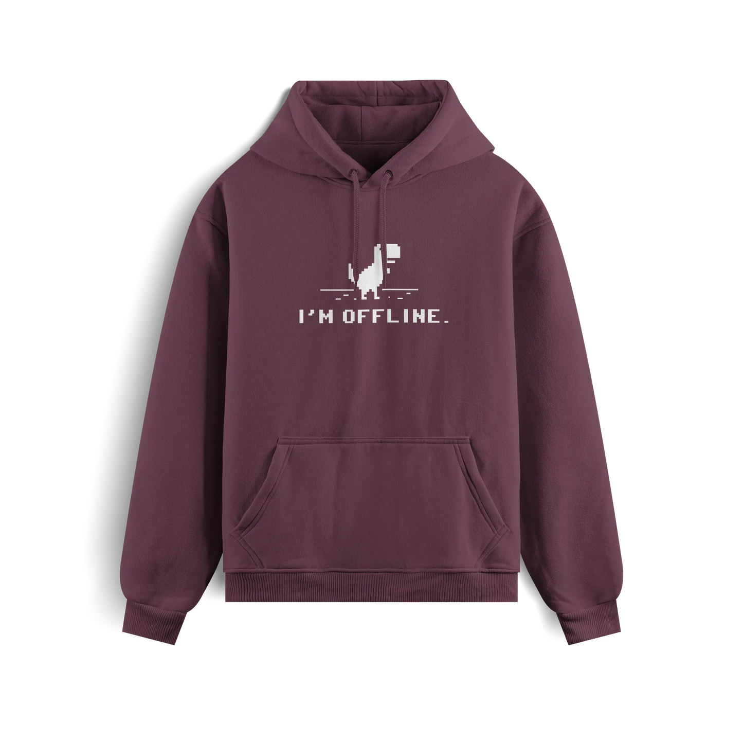I'm Offline - Maroon - Hoodie
