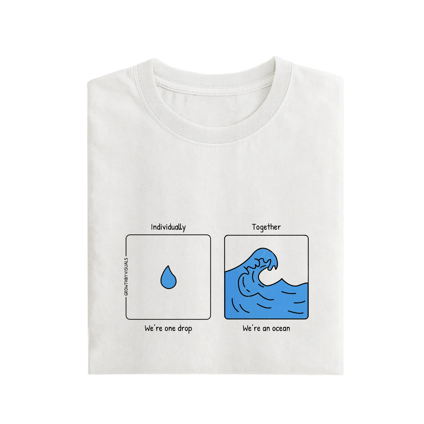 Individually Together - White - T-Shirt