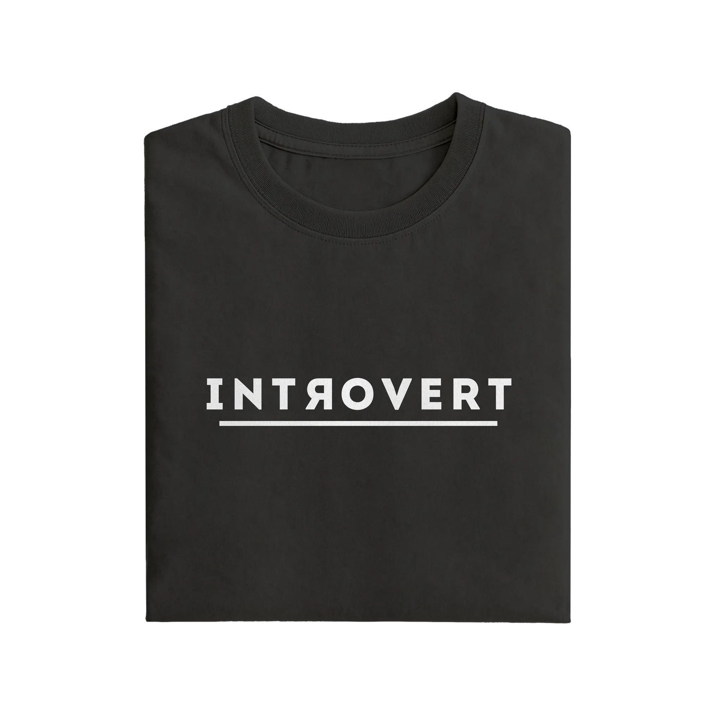 Introvert - Black - T-Shirt