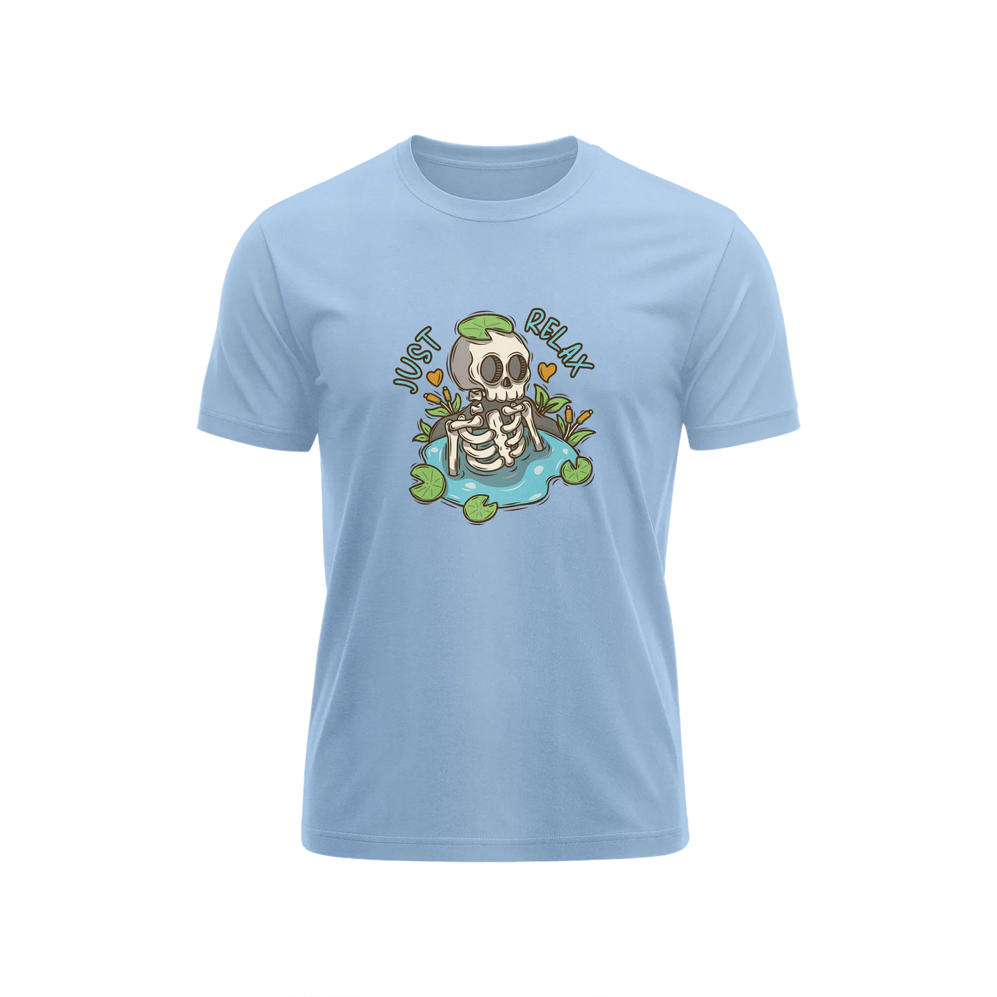 Just Relax - Baby Blue - T-Shirt