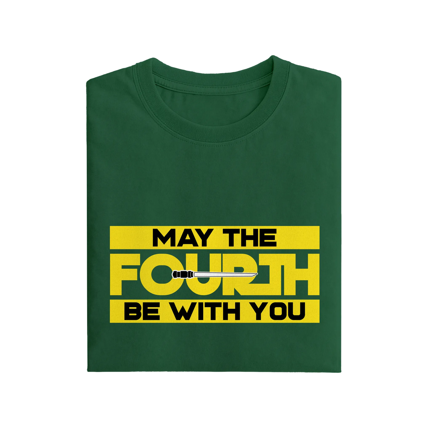 May The Fourth Be With You - Green - T-Shirt