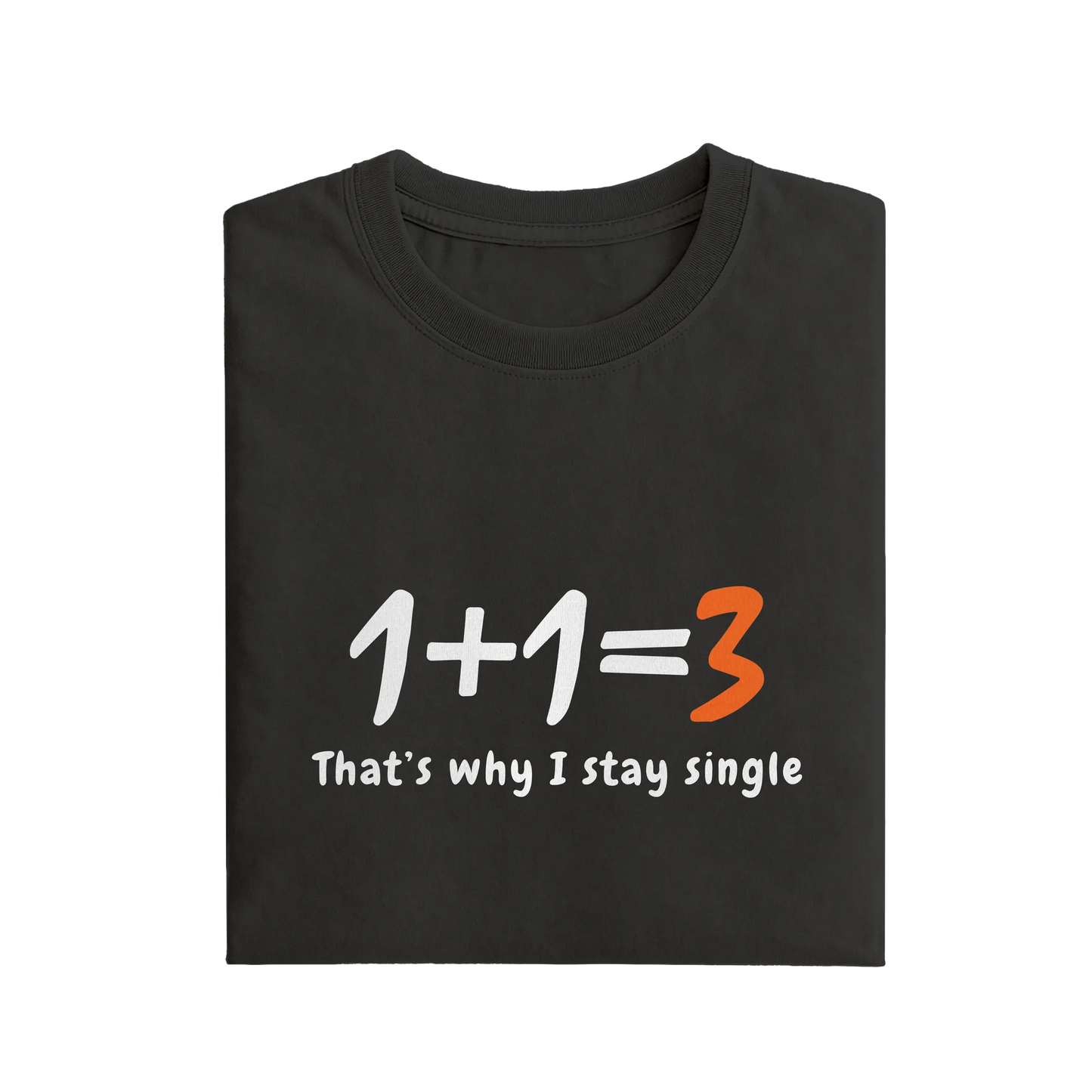 One Plus One Three - Black - T-Shirt