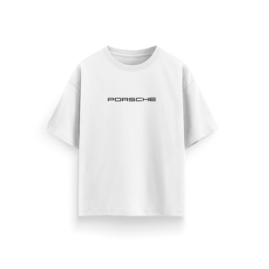Porsche-GT3-RS-v2 - White - Oversized T-Shirt