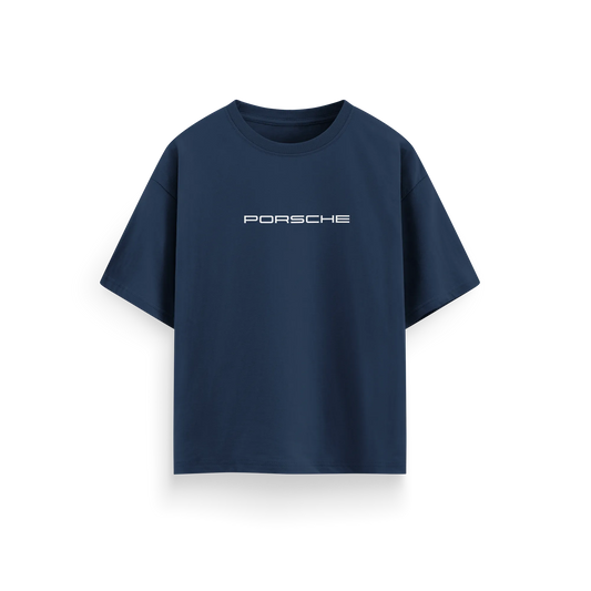 Porsche 911-GT3-RS-v4 - Navy-Blue - Oversized T-Shirt