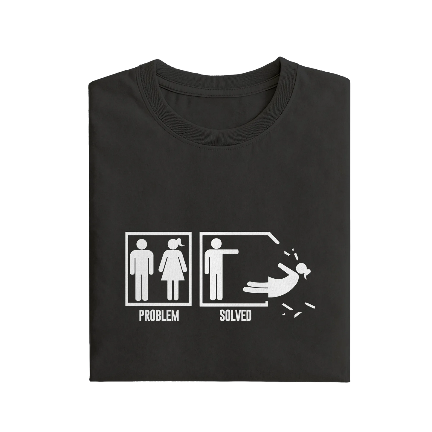 Problem Solved - Black - T-Shirt