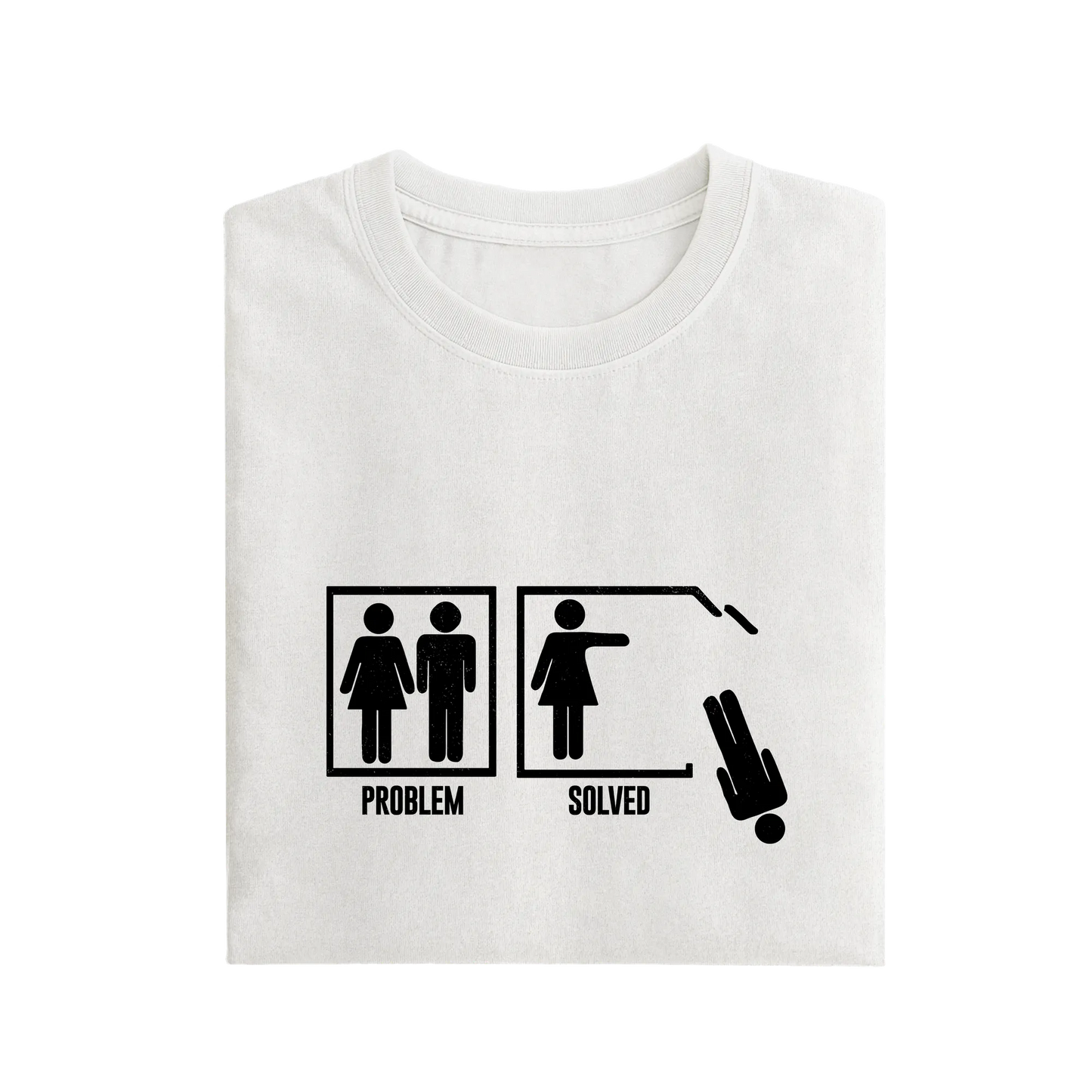 Problem Solved - White - T-Shirt