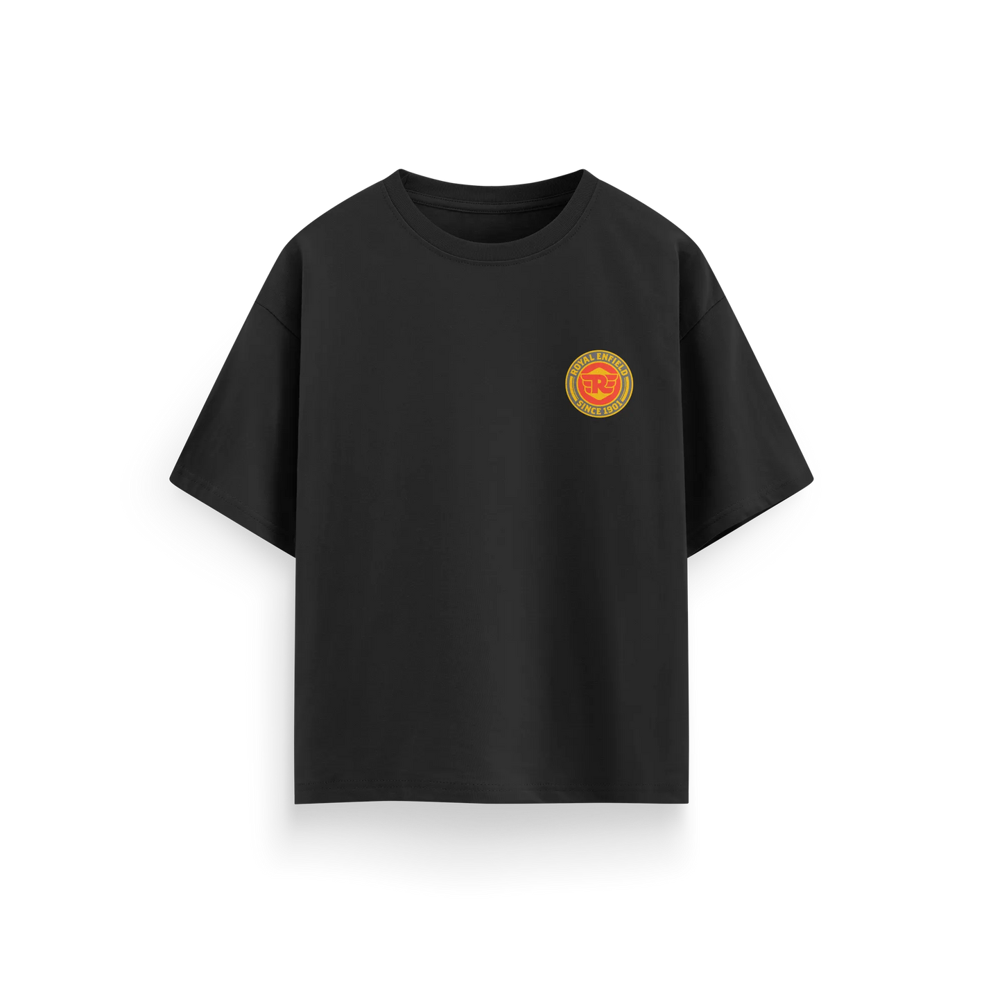 Royal Enfield - Black - Oversized T-Shirt