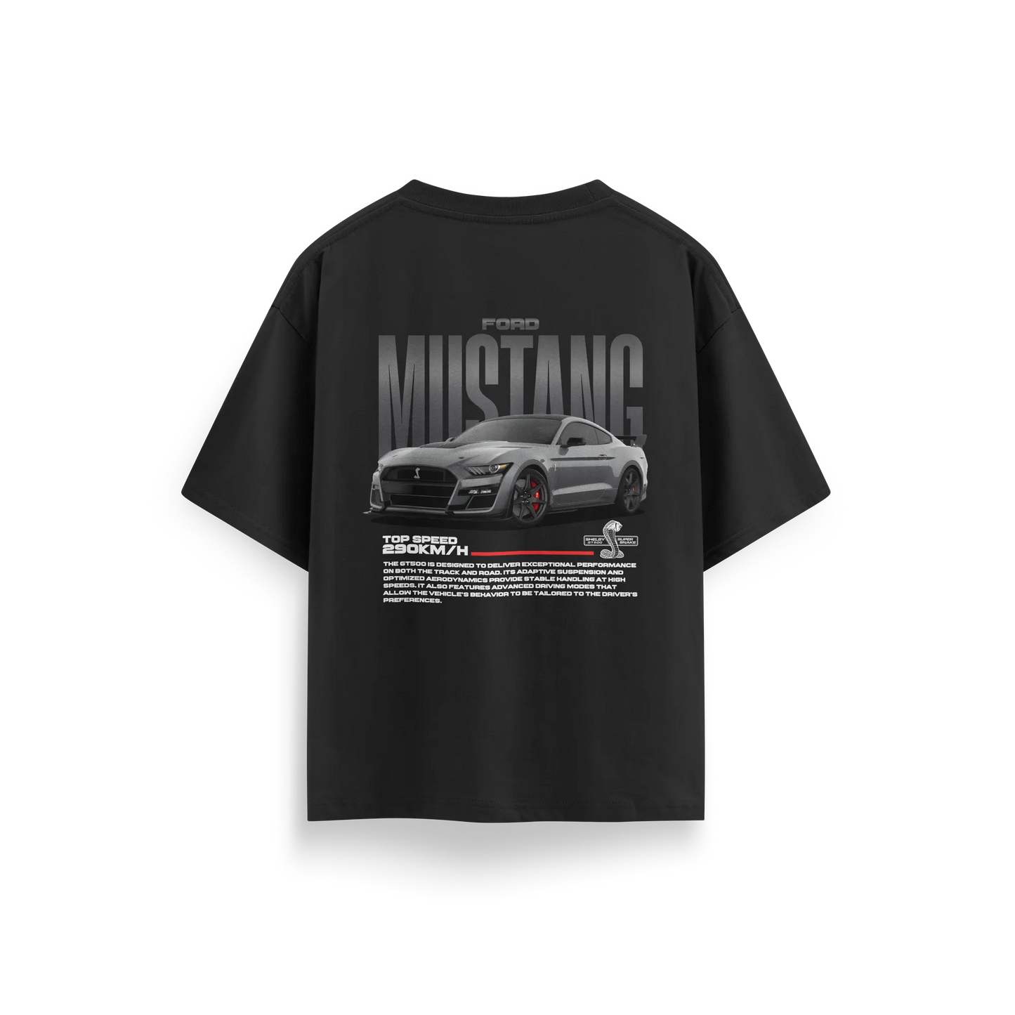 Shelby - Black - Oversized T-Shirt