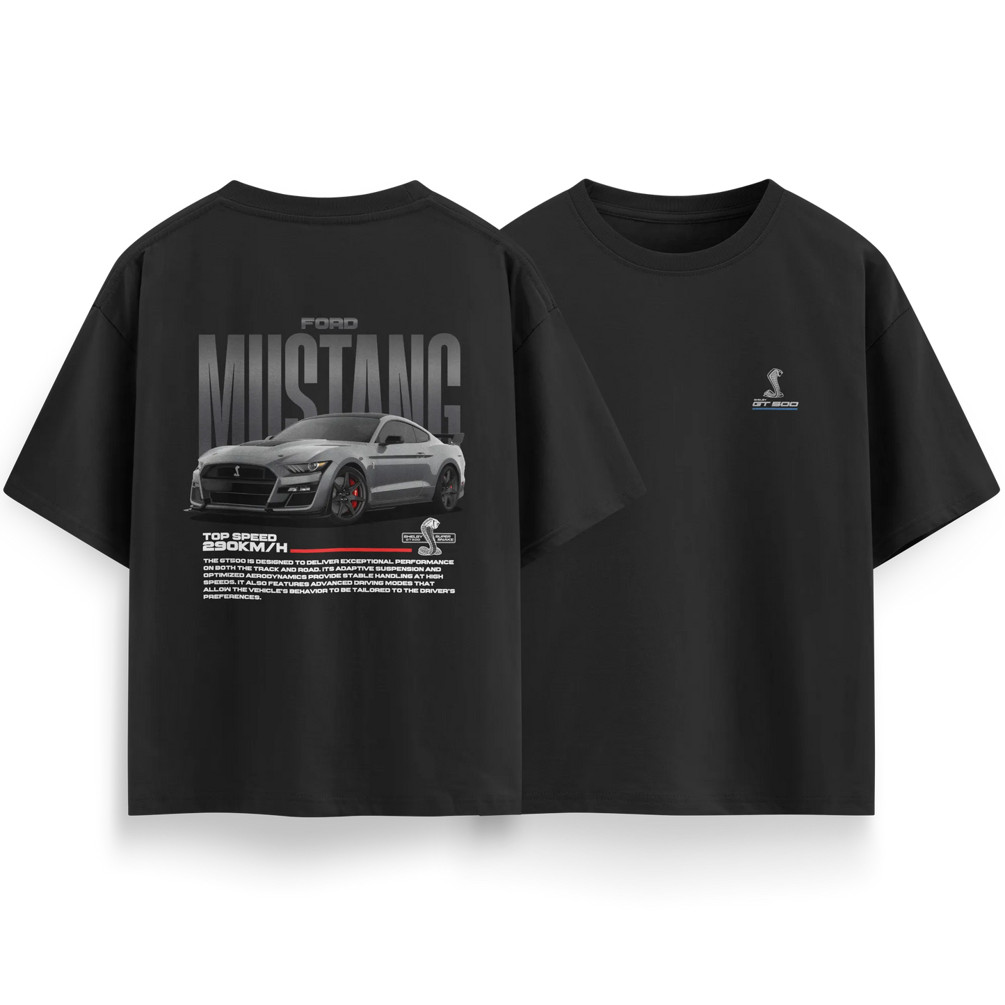 Shelby - Black - Oversized T-Shirt