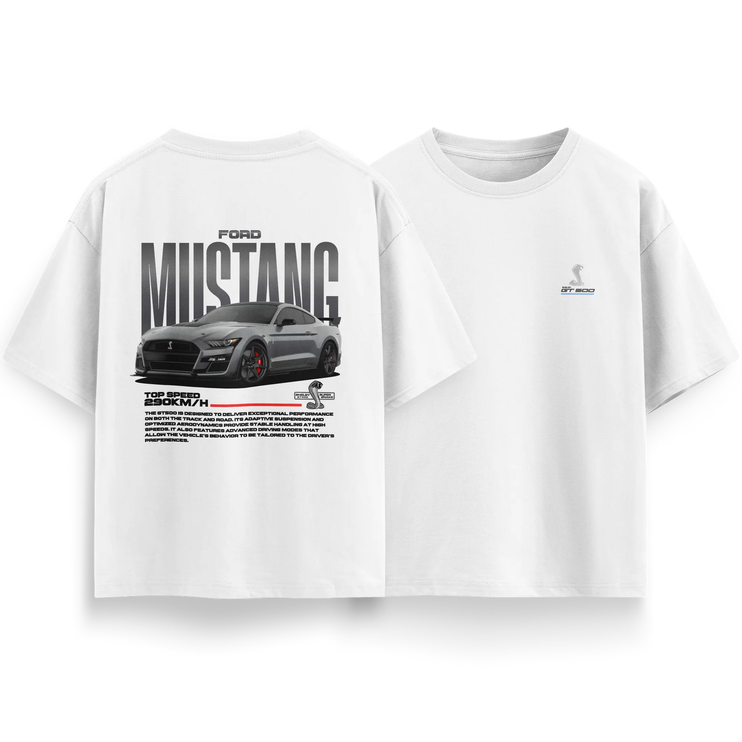 Shelby - White - Oversized T-Shirt