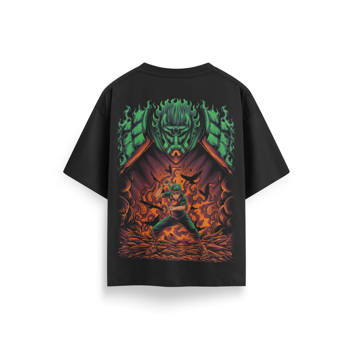 Shisui - Naruto - Black - Oversized T-Shirt