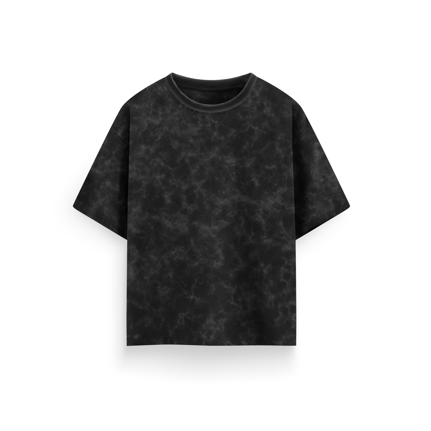 Black - Acid Washed Oversized - T-Shirt