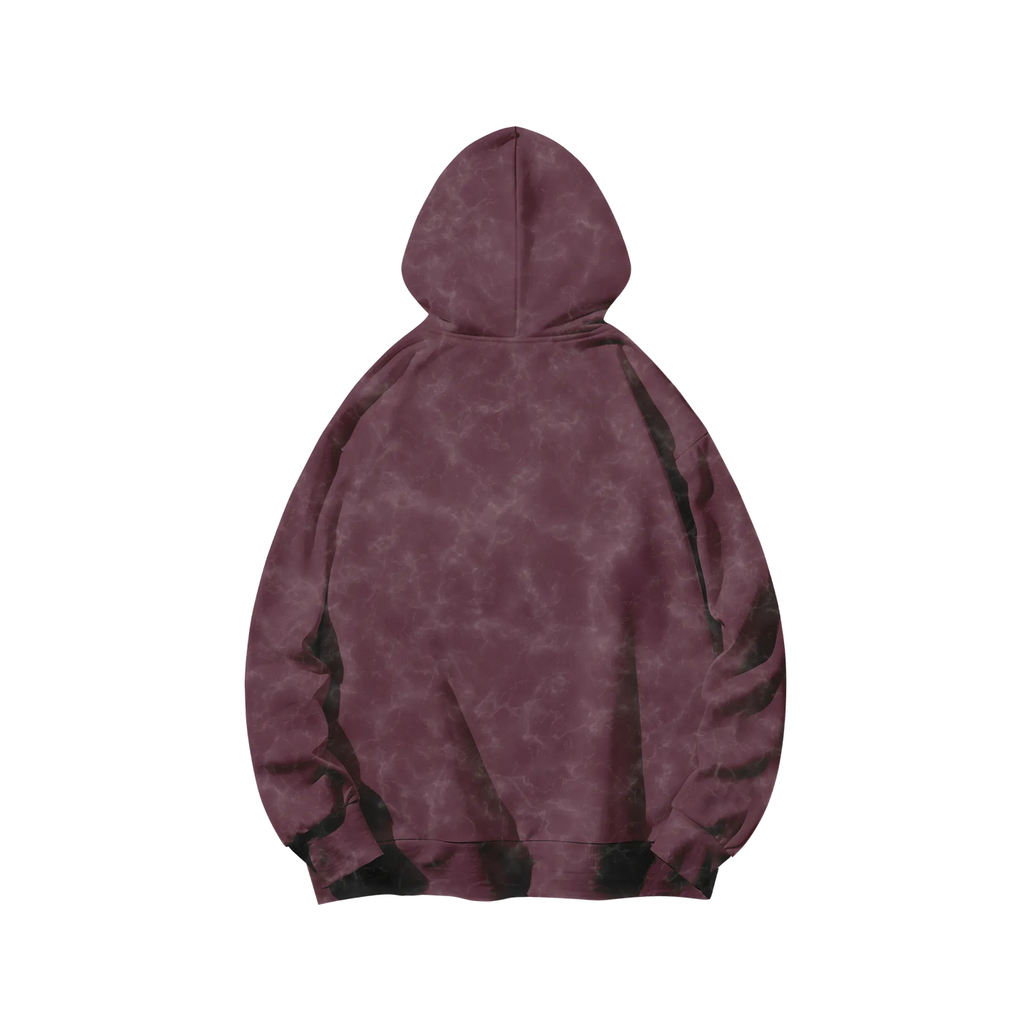 Maroon - Acid Washed Hoodie