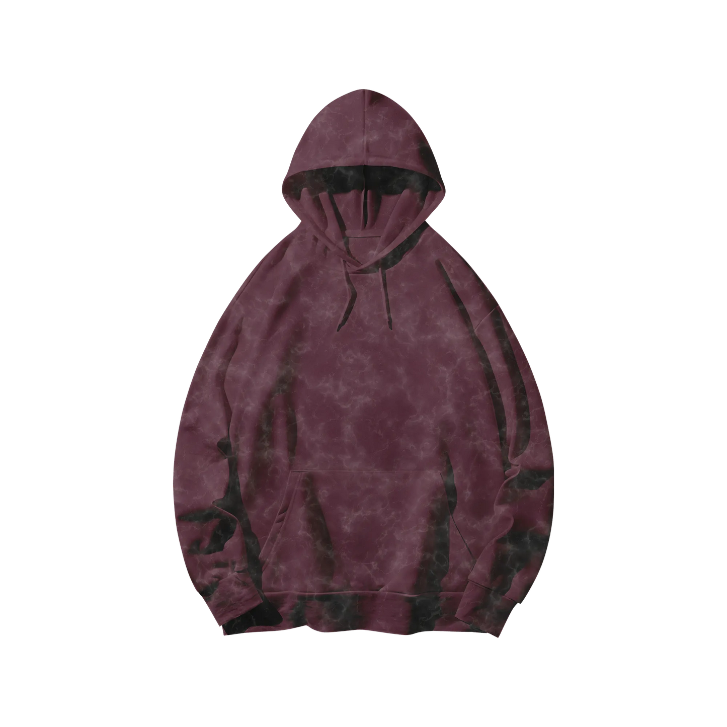 Maroon - Acid Washed Hoodie