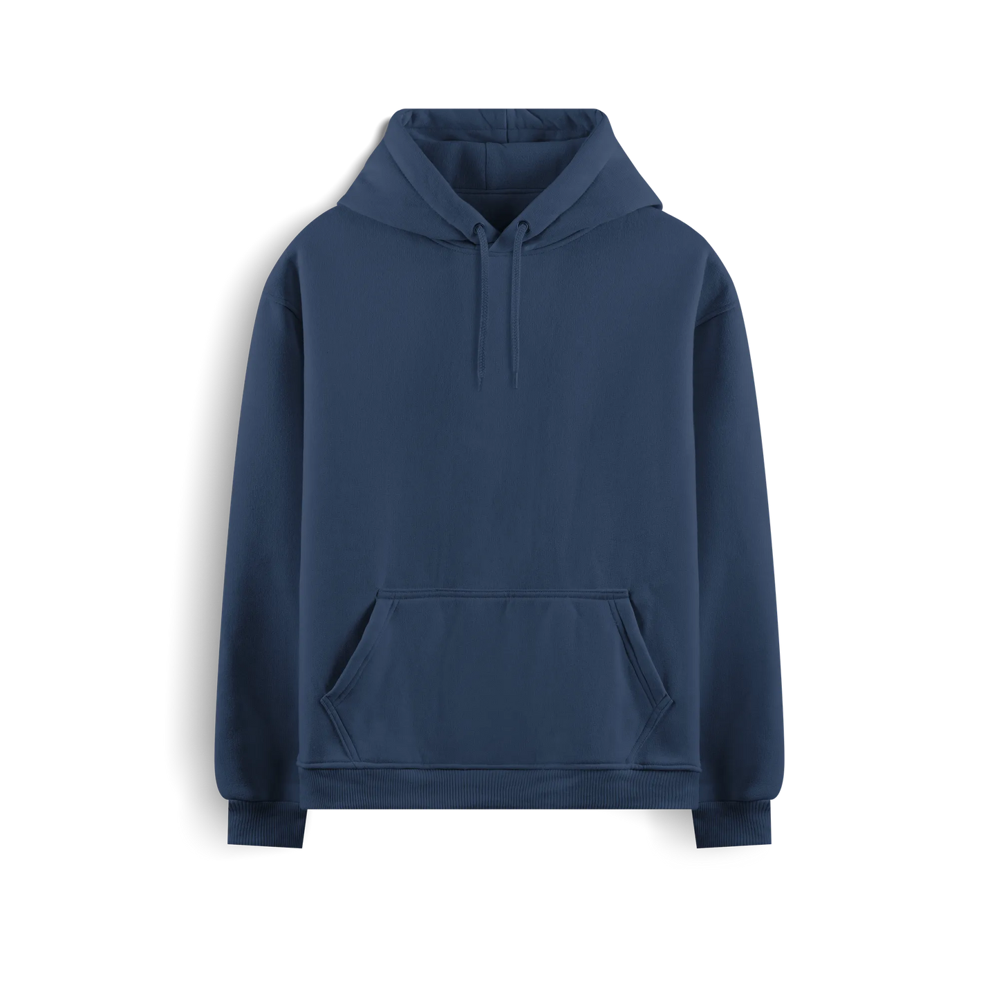 Navy Blue - Hoodie - Solid