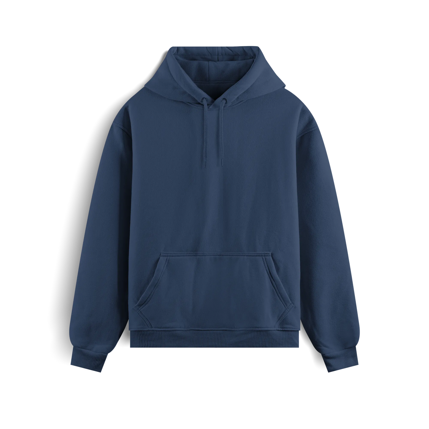 Navy Blue - Hoodie - Solid
