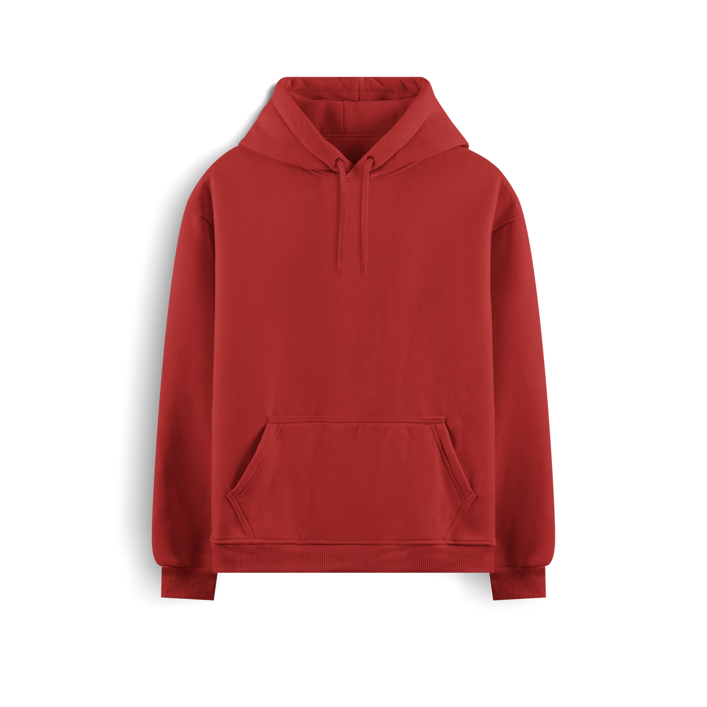 Red - Hoodie - Solid