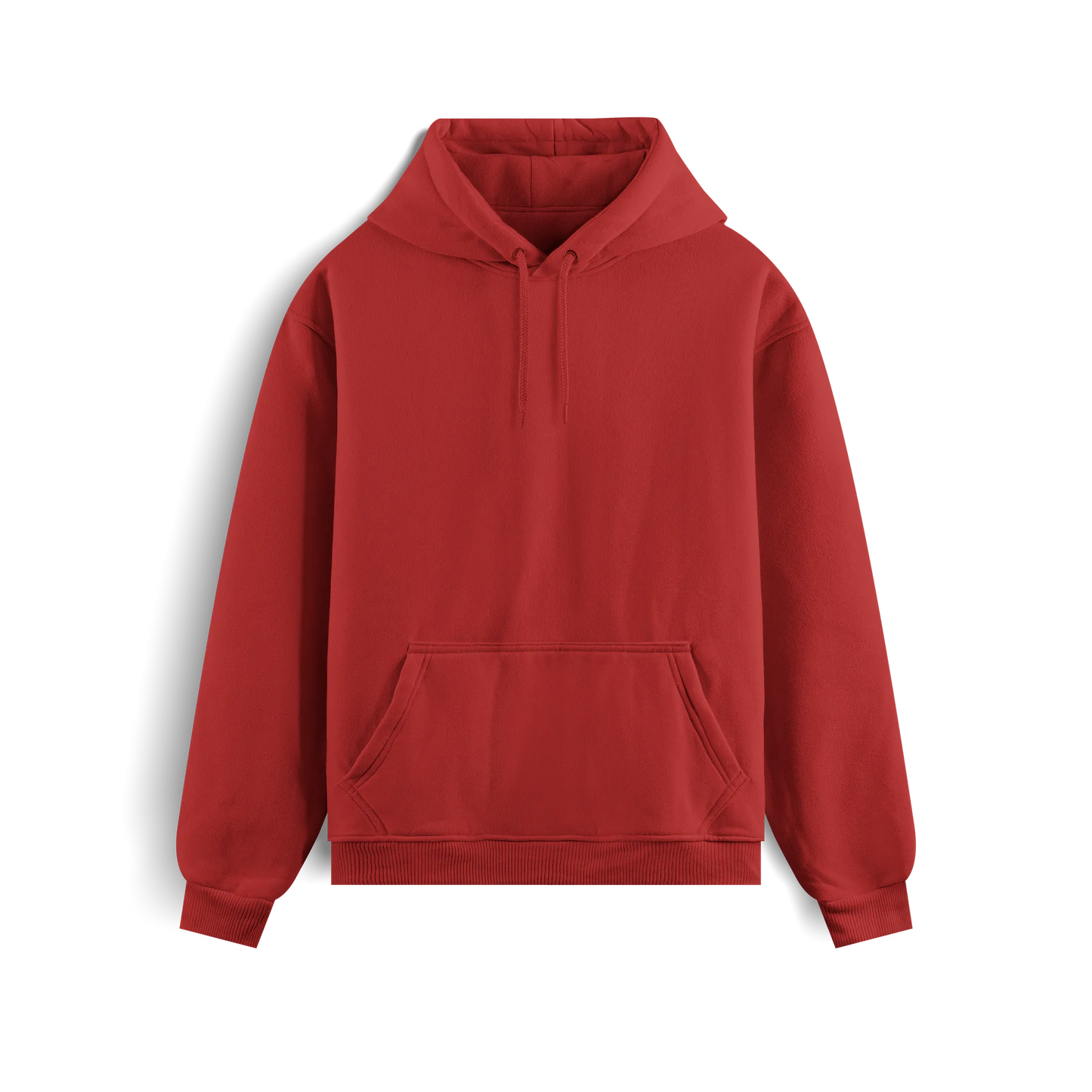 Red - Hoodie - Solid