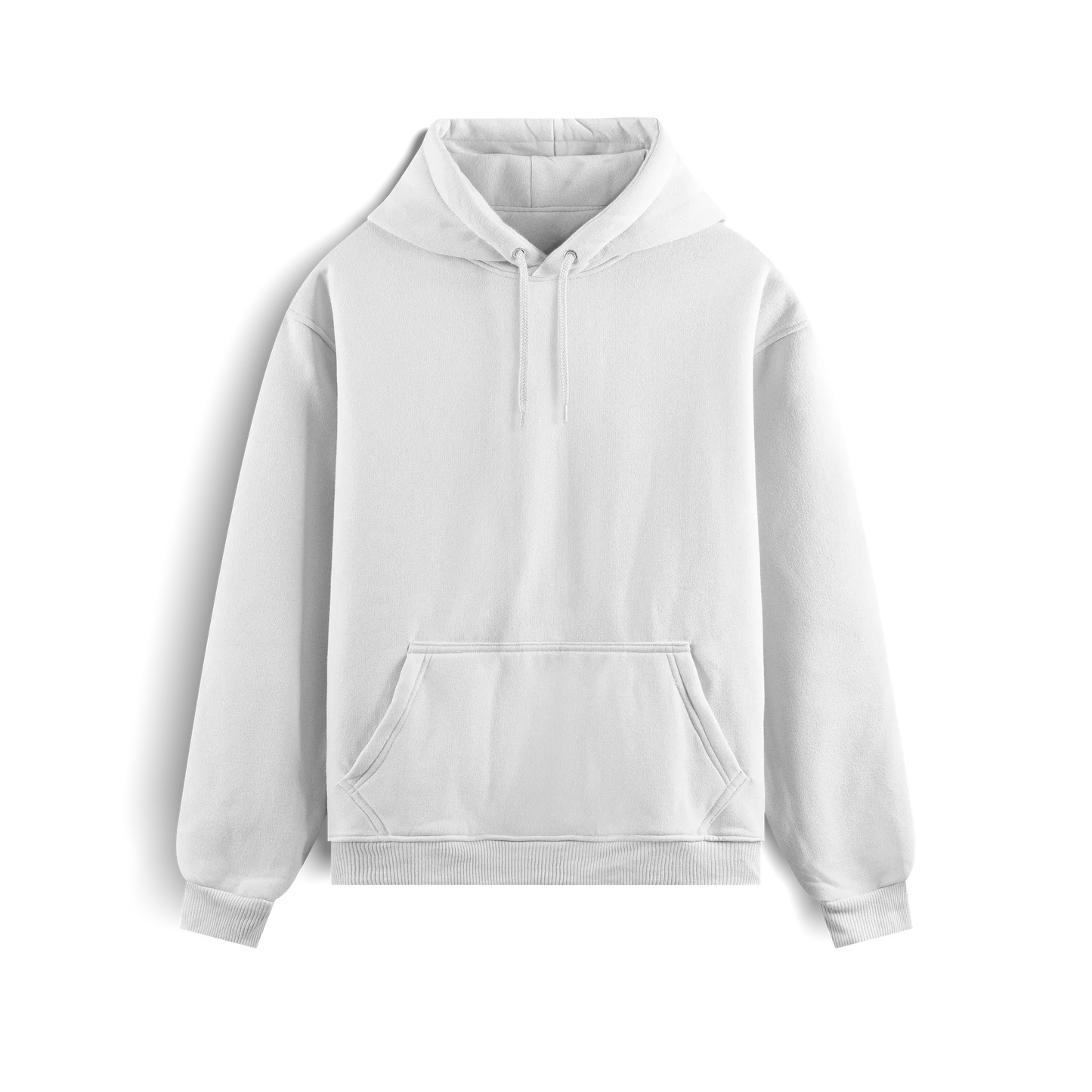 White - Hoodie - Solid