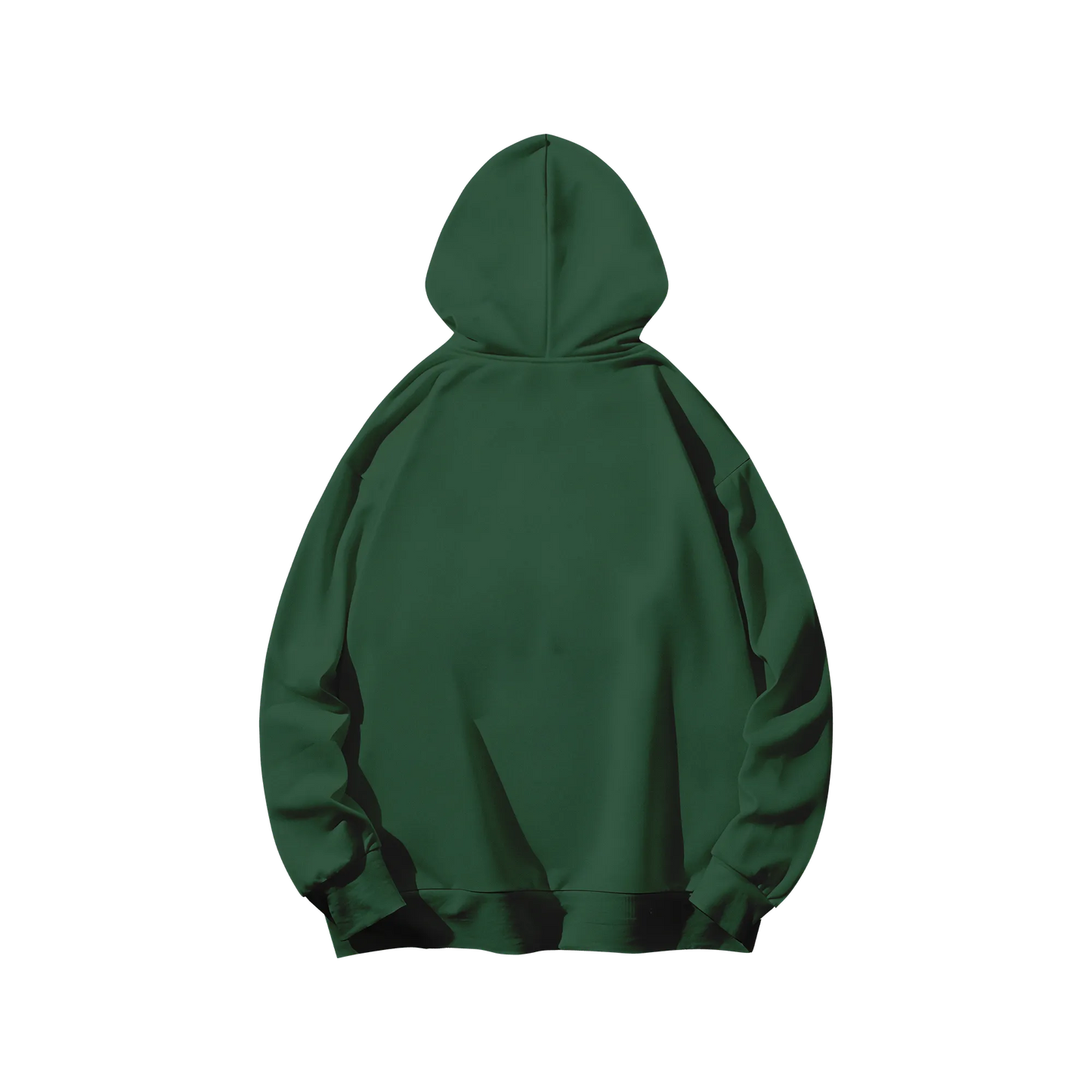 Green - Oversized Hoodie - Solid