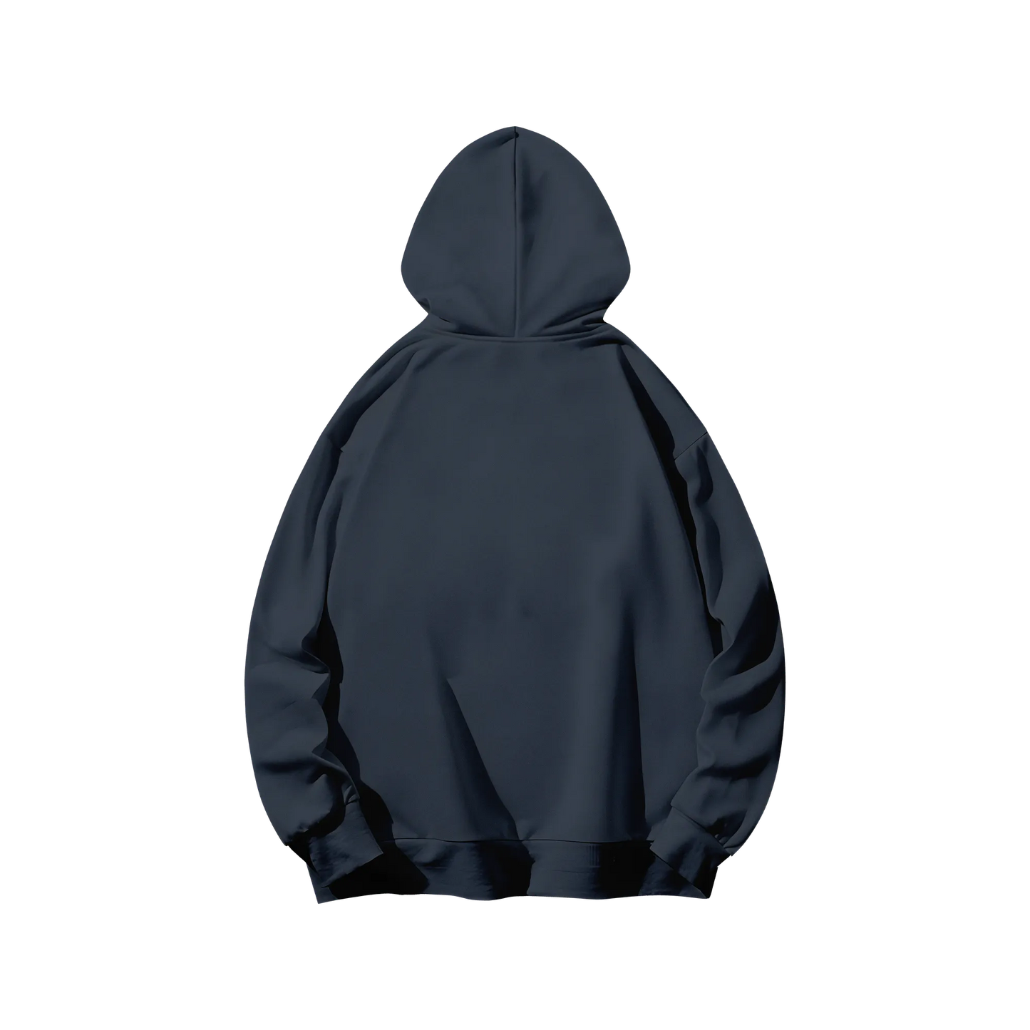 Navy Blue - Oversized Hoodie - Solid