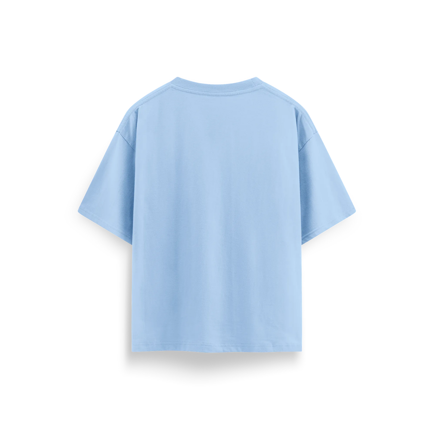 Baby Blue - Oversized - Solid T-Shirt