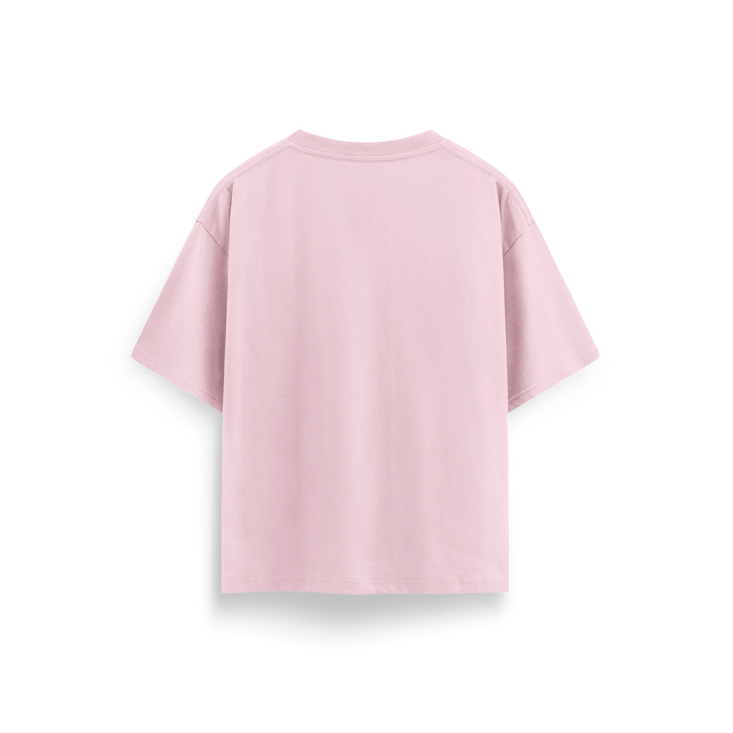 Baby Pink - Oversized - Solid T-Shirt