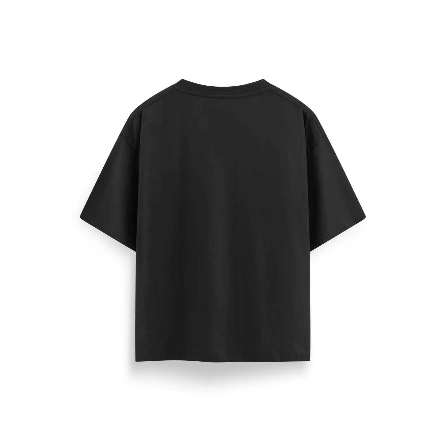 Black - Oversized - Solid T-Shirt