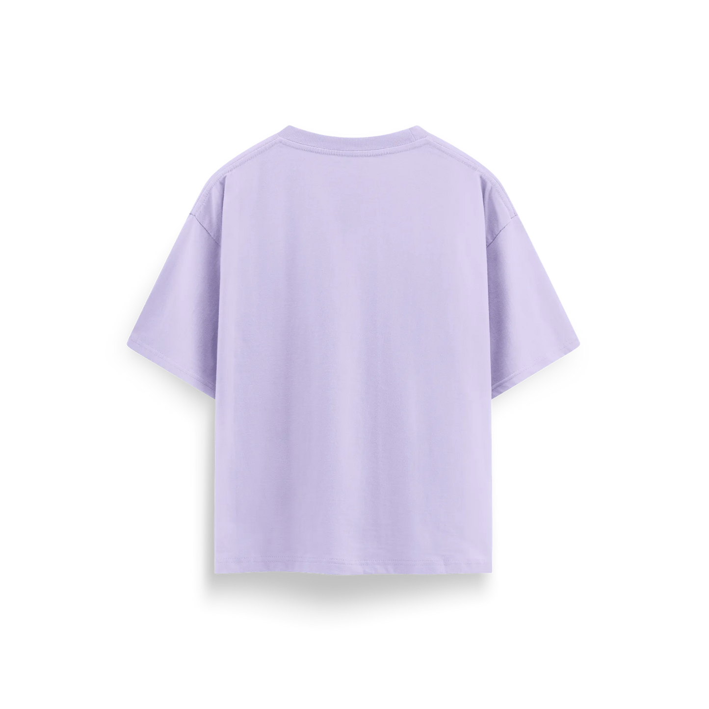 Lavender - Oversized - Solid T-Shirt