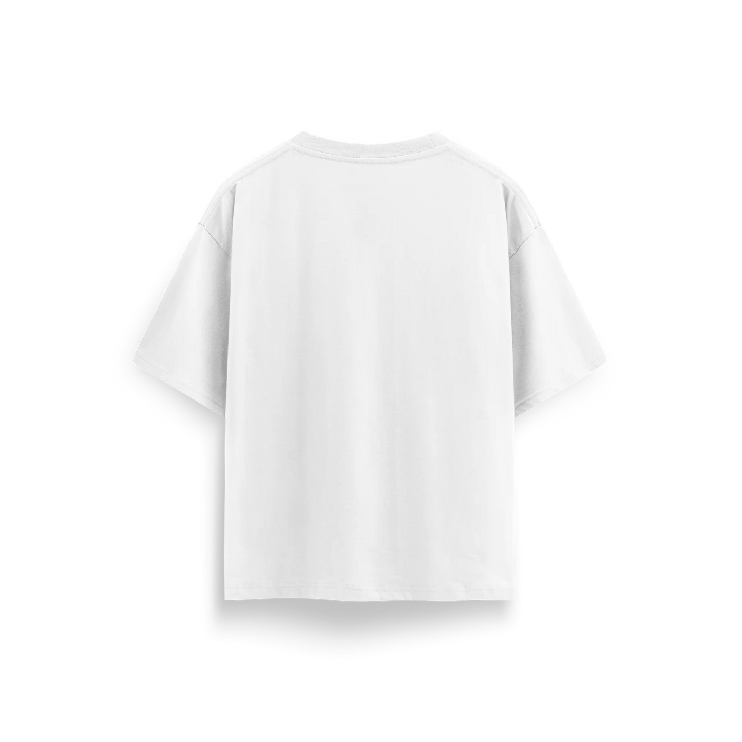 White - Oversized - Solid T-Shirt