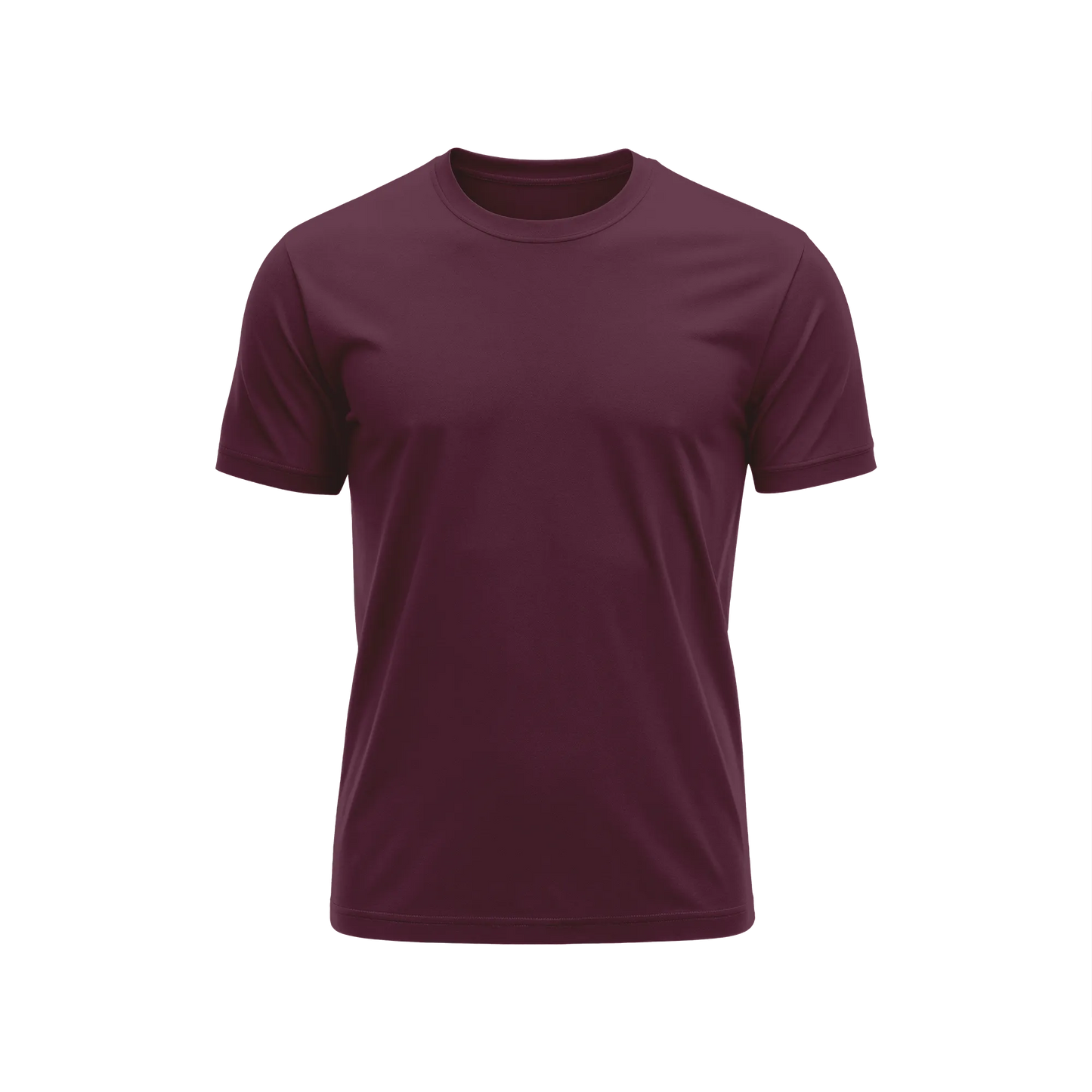 Maroon - Solid T-Shirt