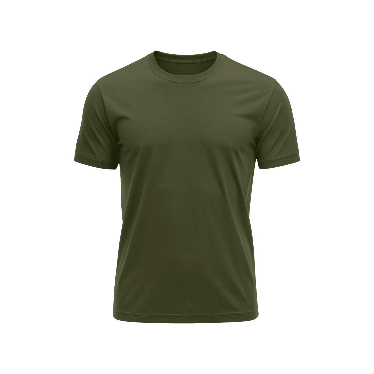 Olive Green - Solid T-Shirt