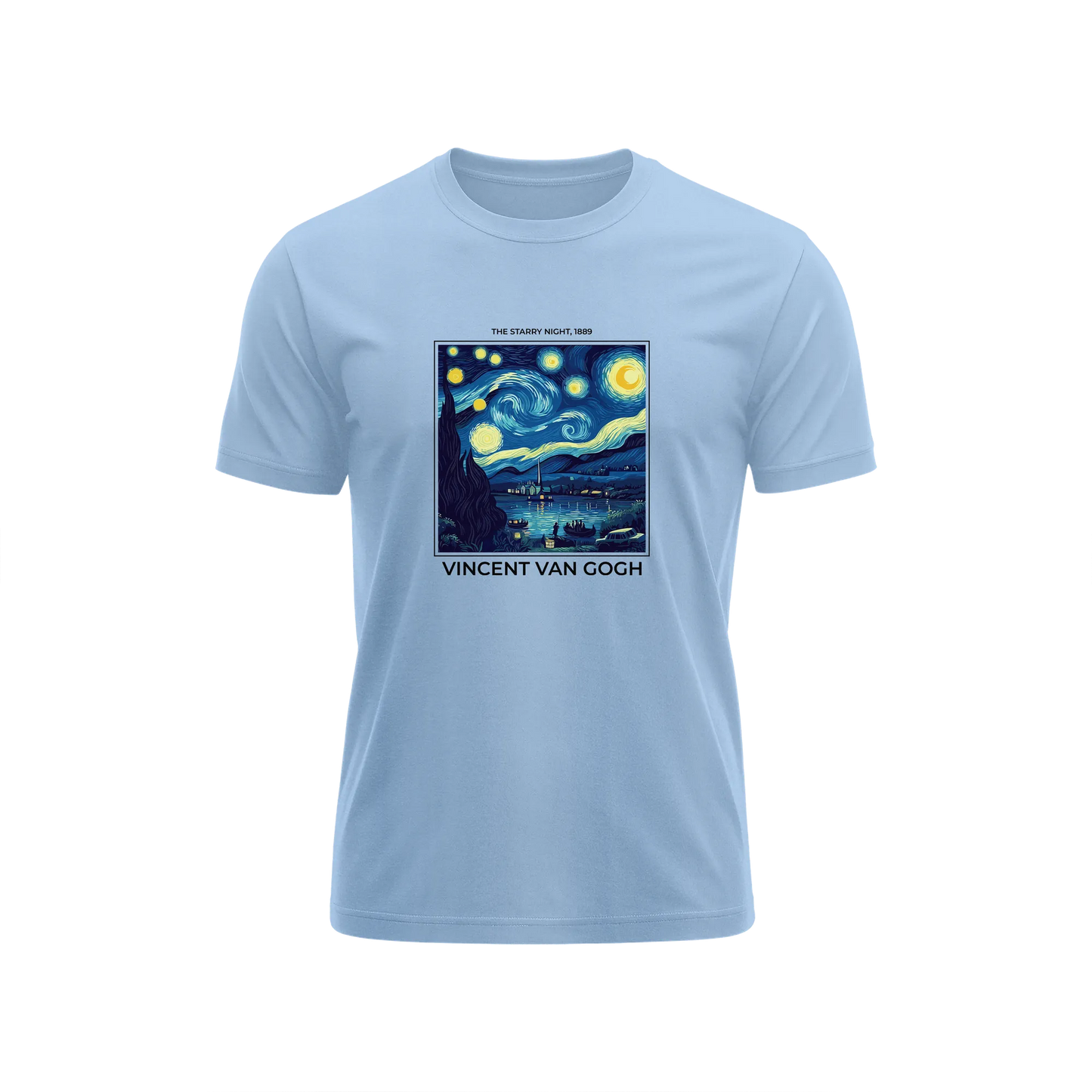 Starry Night - Baby Blue - T-Shirt
