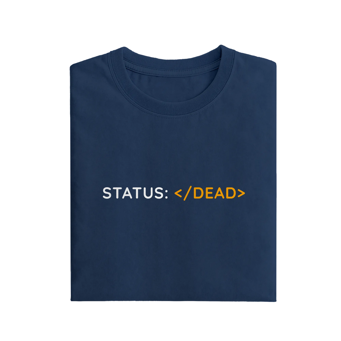 Status Dead - Navy Blue - T-Shirt