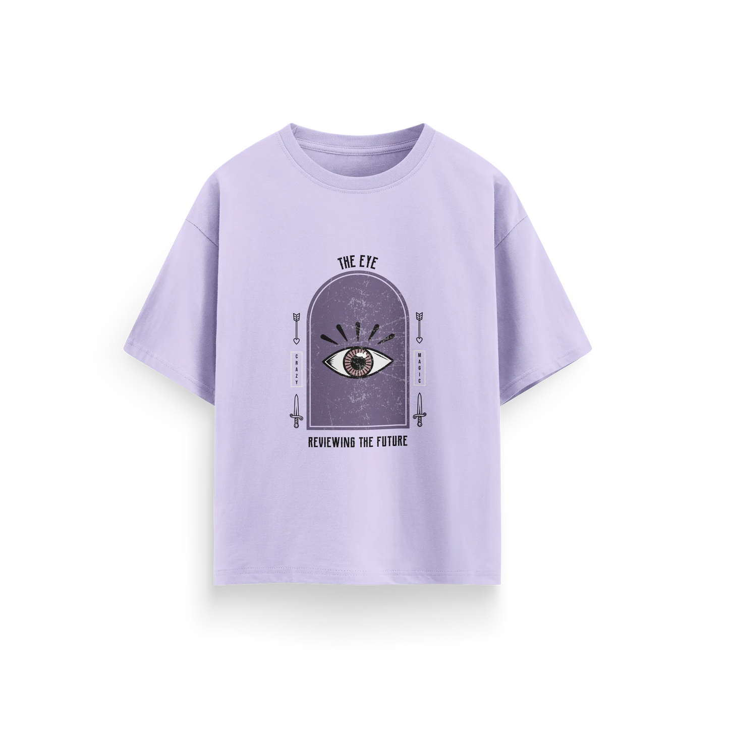 The Eye - Lavender - Oversized T-Shirt