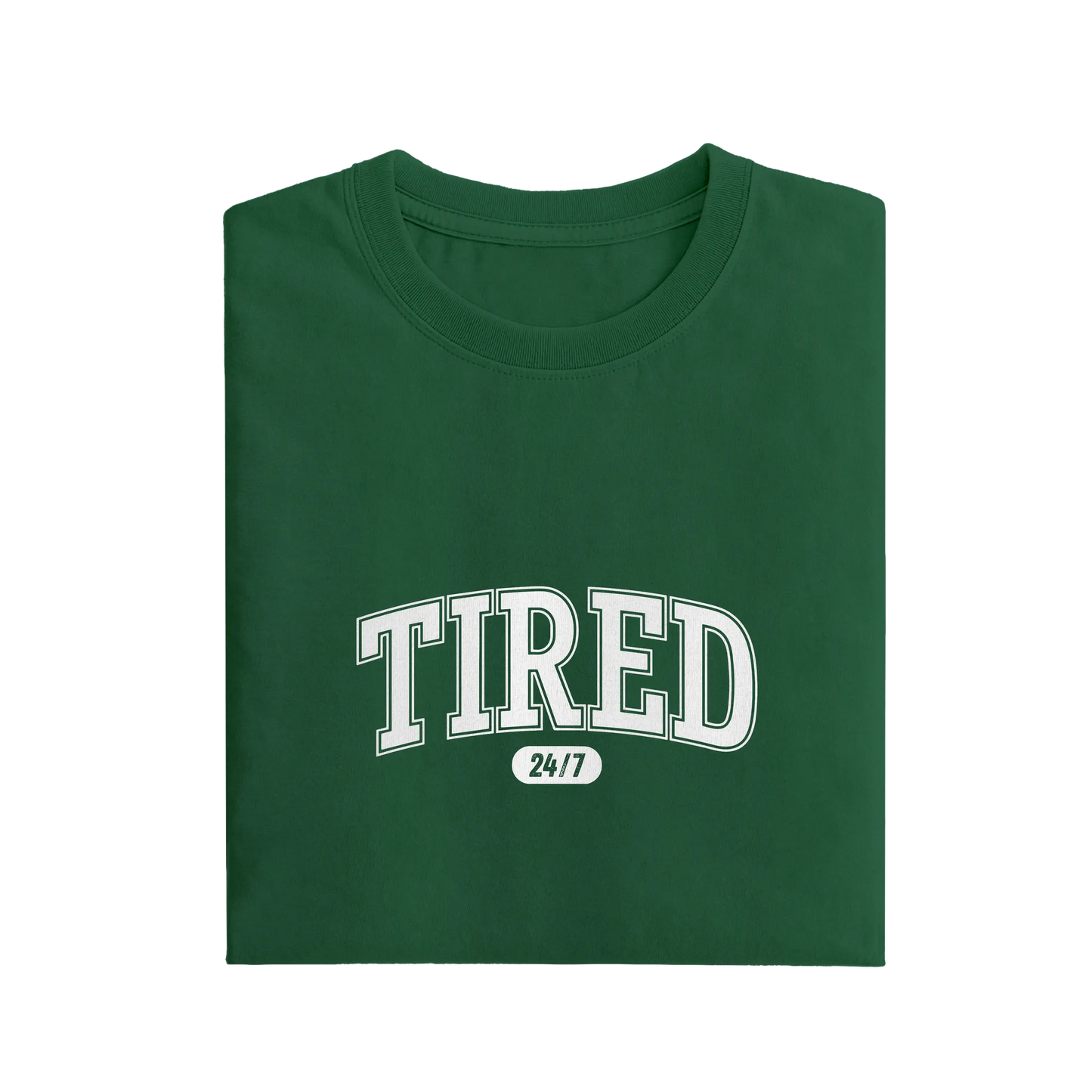 Tired - Green - T-Shirt