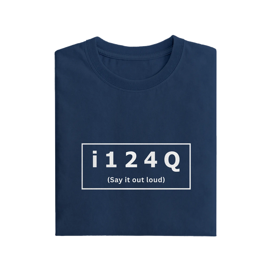 1234Q - Navy Blue - T-Shirt