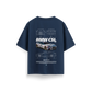 BMW CSL - Navy Blue - Oversized T-Shirt
