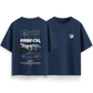 BMW CSL - Navy Blue - Oversized T-Shirt
