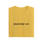 Absolutely Not - Yellow - T-Shirt