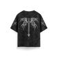 Afterdeath - Black - Acid Washed Oversized T-Shirt